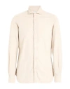 Boglioli Man Shirt Light Grey Size 15 Cotton In Gray