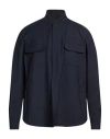 Boglioli Wool Blend Overshirt In Multi