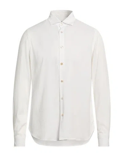 Boglioli Man Shirt White Size 16 ½ Lyocell