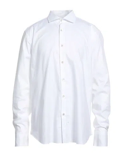 Boglioli Man Shirt White Size 17 ½ Cotton