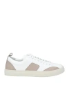 Boglioli Man Sneakers White Size 9 Leather In White