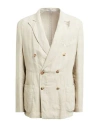 Boglioli Man Suit Beige Size 44 Linen In Beige