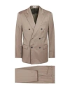 Boglioli Man Suit Dark Green Size 36 Virgin Wool In Green