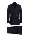 Boglioli Man Suit Midnight Blue Size 40 Virgin Wool, Silk