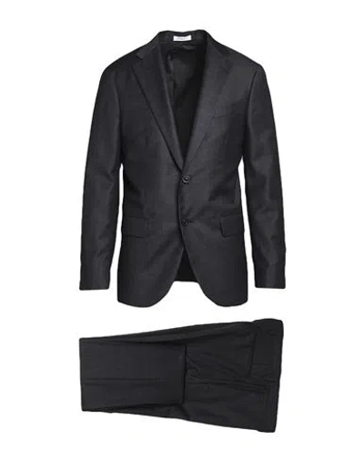 Boglioli Man Suit Midnight Blue Size 44 Virgin Wool
