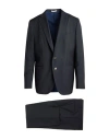 Boglioli Man Suit Midnight Blue Size 48 Virgin Wool