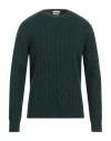 Boglioli Man Sweater Dark Green Size Xxl Wool, Cashmere