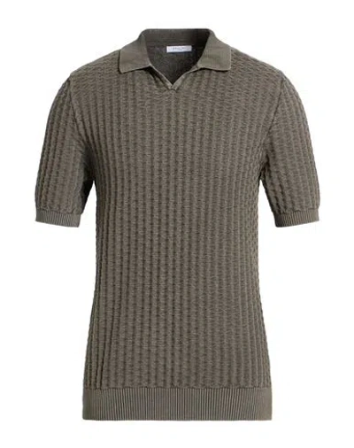 Boglioli Man Sweater Grey Size S Cotton In Gray