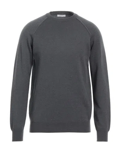 Boglioli Man Sweater Grey Size Xxl Cashmere In Gray