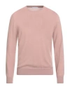 Boglioli Man Sweater Light Brown Size Xl Cashmere In Neutral