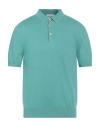 Boglioli Man Sweater Light Green Size Xl Cotton In Green