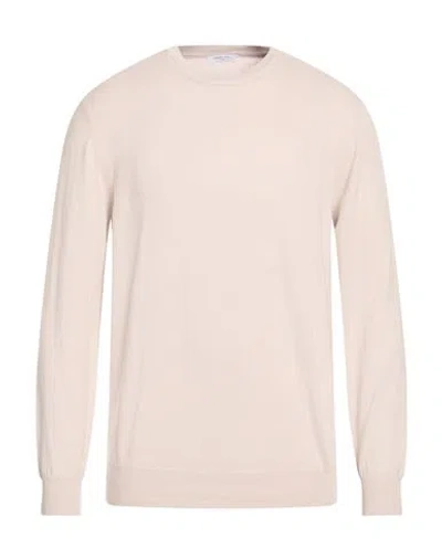 Boglioli Man Sweater Light Grey Size Xl Cotton In Pink
