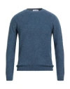 Boglioli Wool And Cashmere-blend Sweater In Blue