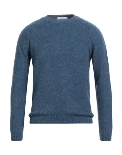 BOGLIOLI BOGLIOLI MAN SWEATER NAVY SIZE L WOOL, CASHMERE