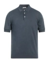 Boglioli Man Sweater Navy Size M Cotton