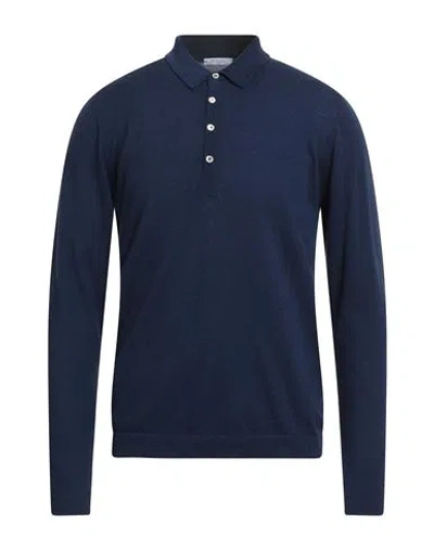 Boglioli Man Sweater Navy Size Xl Cashmere In Blue