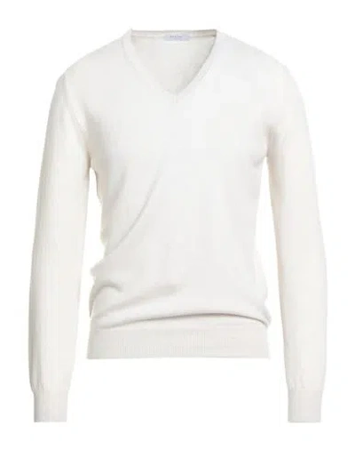 Boglioli Man Sweater Off White Size Xl Cashmere