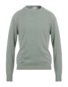 Boglioli Man Sweater Sage Green Size Xxl Cashmere