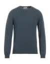 Boglioli Man Sweater Slate Blue Size Xxl Cashmere