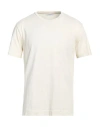 Boglioli Man T-shirt Ivory Size Xxl Cotton In White