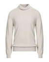 Boglioli Man Turtleneck Beige Size Xl Cashmere In Neutral