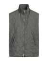 Boglioli Man Vest Grey Size 42 Virgin Wool, Lyocell, Elastane In Gray