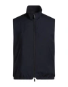 Boglioli Man Vest Navy Size 38 Wool, Polyester, Elastane In Blue