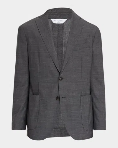 Boglioli Men & Apos;s Textured Wool Two-piece Suit In Gray