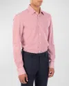 Boglioli Candy-stripe Shirt In Red  White