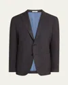 Boglioli Men's Melange Wool Sport Coat In Brown