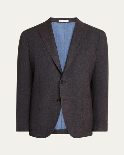 BOGLIOLI MEN'S MELANGE WOOL SPORT COAT
