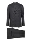 Boglioli Men Suit Single Breasted Notch Lapel In Black
