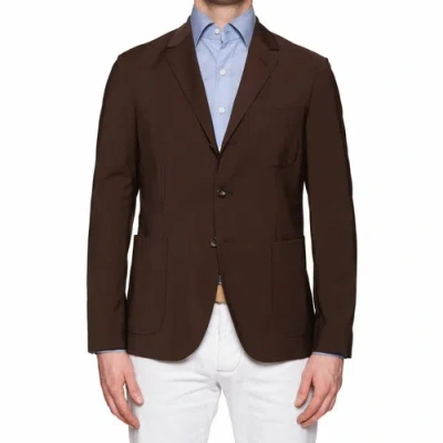 Pre-owned Boglioli Milano "dover" Brown Wool Soft Jacket Sport Coat Eu 48 Us 38
