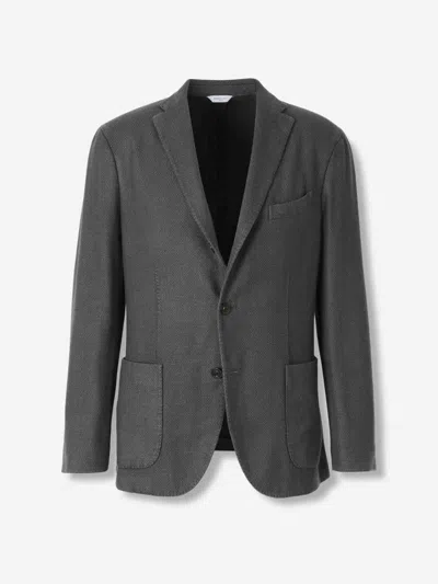 Boglioli Modern Cut Blazer In Gray