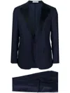 Boglioli Peak-lapels Single-breasted Suit In Blue