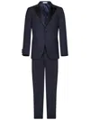 Boglioli Navy Blue Suit In Virgin Wool
