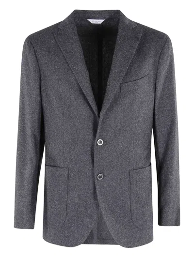 Boglioli Notched Jacket In Black