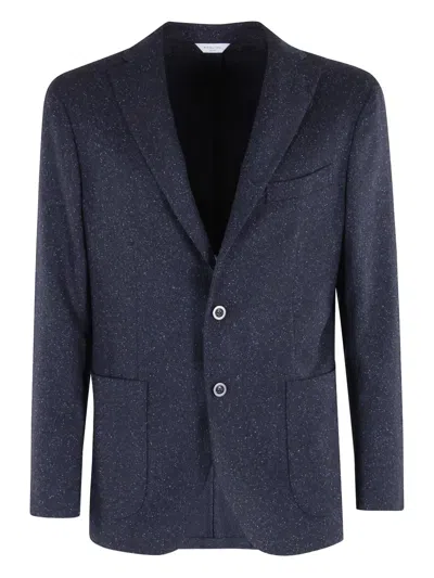 Boglioli Notched-lapel Two-button Jacket In Blue