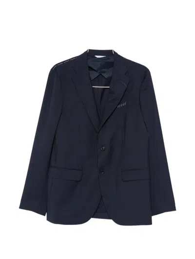 Boglioli Notch-lapel Single-breasted Suit In Blue