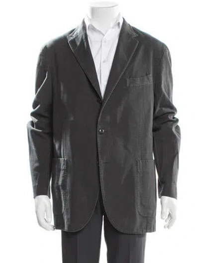 Pre-owned Boglioli Overcoat In Gray