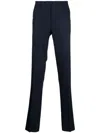 Boglioli Wool Chino Trousers In Blue