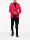 Boglioli Garment Dyed Velvet K-jacket In Pink