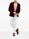 Boglioli Wide Wale Corduroy Picasso Jacket In Red