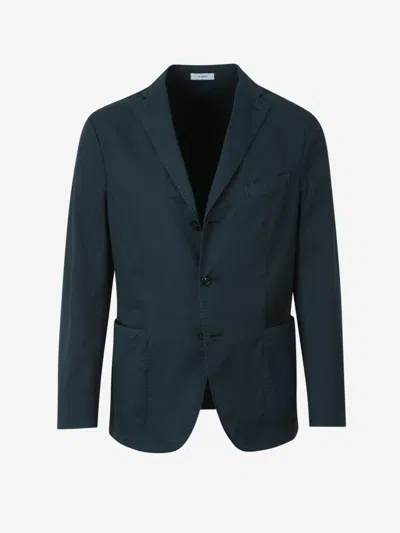BOGLIOLI BOGLIOLI PLAIN COTTON BLAZER