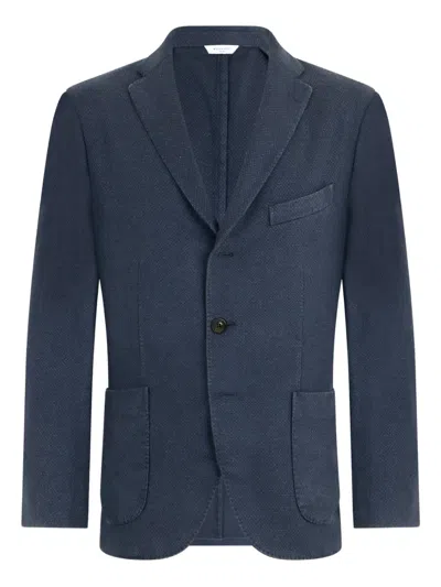 Boglioli Pocket Button K-jacket In Blue