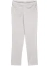 Boglioli Pressed-crease Straight-leg Trousers In Grey