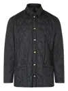 Boglioli Quilted Diamond-pattern Jacket In Black