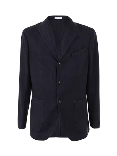 BOGLIOLI BOGLIOLI REGULAR CHECK BLAZER