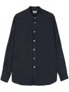 Boglioli Spread-collar Long-sleeve Shirt In Blue