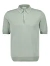 Boglioli Ribbed Hem Polo Shirt